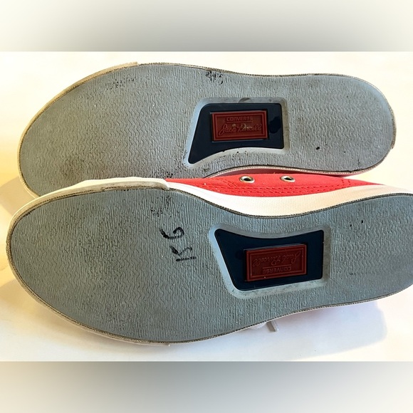 Converse Jack Purcell Canvas Low Top Coral Unisex Sneakers Women’s 6 / Men’s 4 - Picture 9 of 12